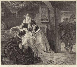 El Primer Encuentro de Jacobo I con Ana de Dinamarca de George Frederick Folingsby